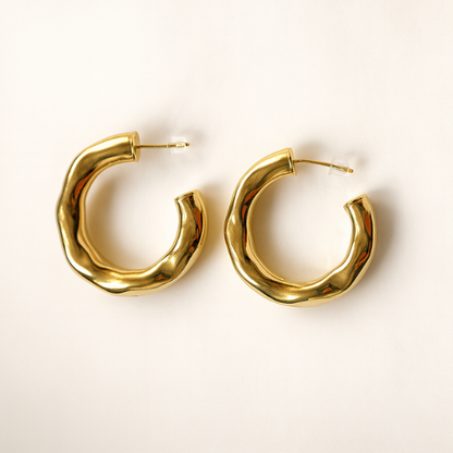 Argollas ondeadas Antonia